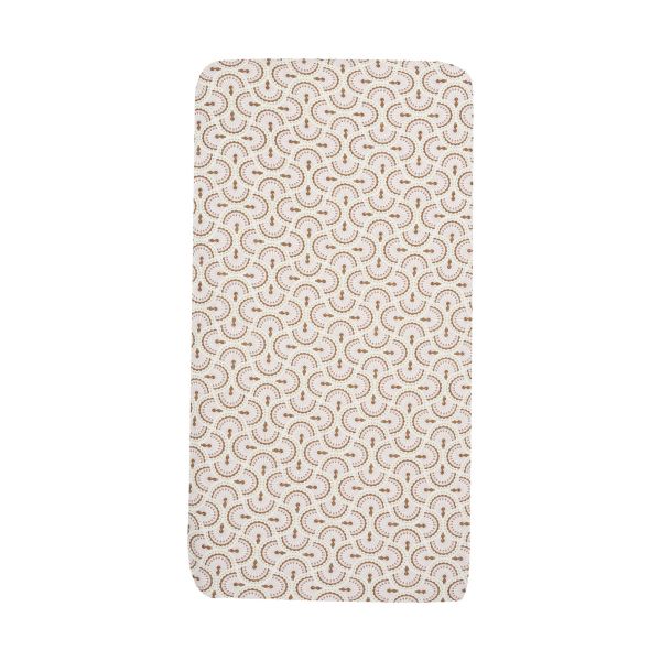Jollein Hoeslaken - 70/75x140/150 cm - Jersey - Soft Plumes Jollein Hoeslaken - 70/75x140/150 cm - Jersey - Soft Plumes