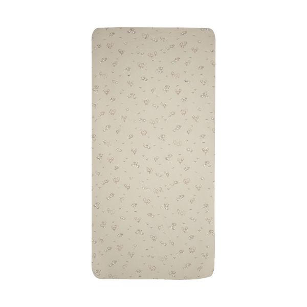 Jollein Hoeslaken - 60x120 cm - Jersey - Woolly Jollein Hoeslaken - 60x120 cm - Jersey - Woolly