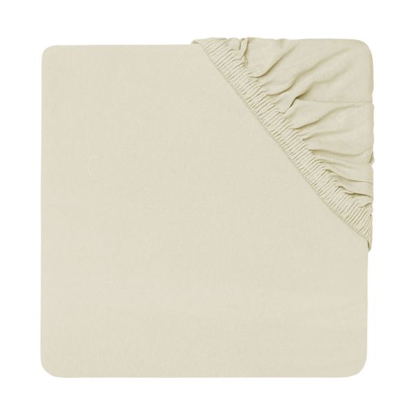 Jollein Ledikanthoeslaken Jersey 60 x 120 cm Ivory Jollein Ledikanthoeslaken Jersey 60 x 120 cm Ivory