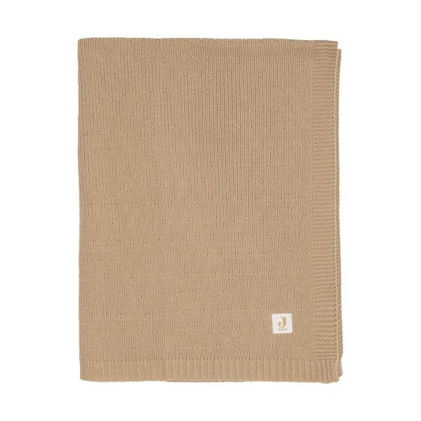 Jollein Ledikantdeken - Sprinkle Knit - 100 x 150 cm - Hazel Jollein Ledikantdeken - Sprinkle Knit - 100 x 150 cm - Hazel
