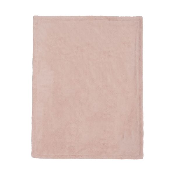 Jollein Wiegdeken - Sprinkle Knit / Fluffy - 75 x 100 cm - Silk Rose