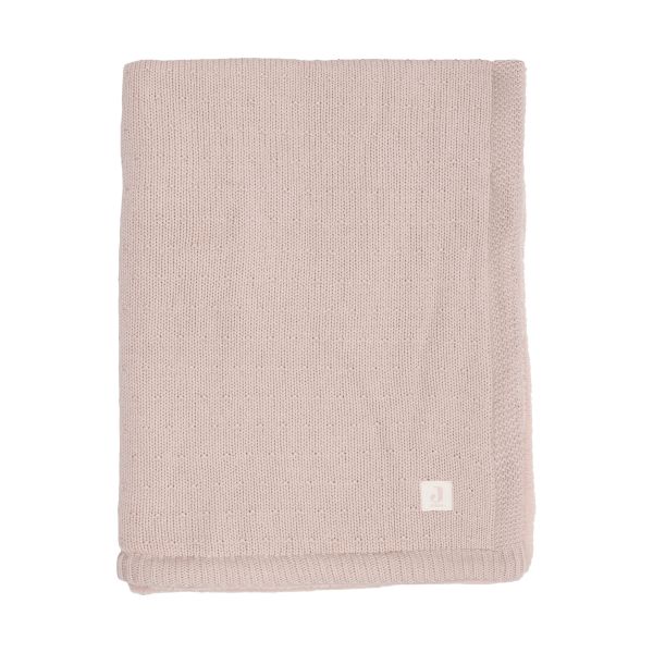 Jollein Wiegdeken - Sprinkle Knit / Fluffy - 75 x 100 cm - Silk Rose