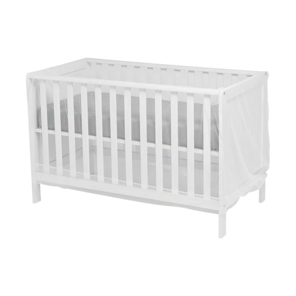 Jollein - Muskietennet Campingbed / Ledikant - Wit Jollein - Muskietennet Campingbed / Ledikant - Wit