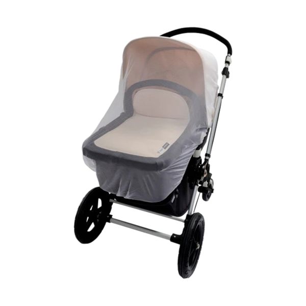 Jollein - Muskietennet Kinderwagen - Wit Jollein - Muskietennet Kinderwagen - Wit