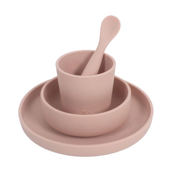 Jollein Dinerset Siliconen Pale Pink