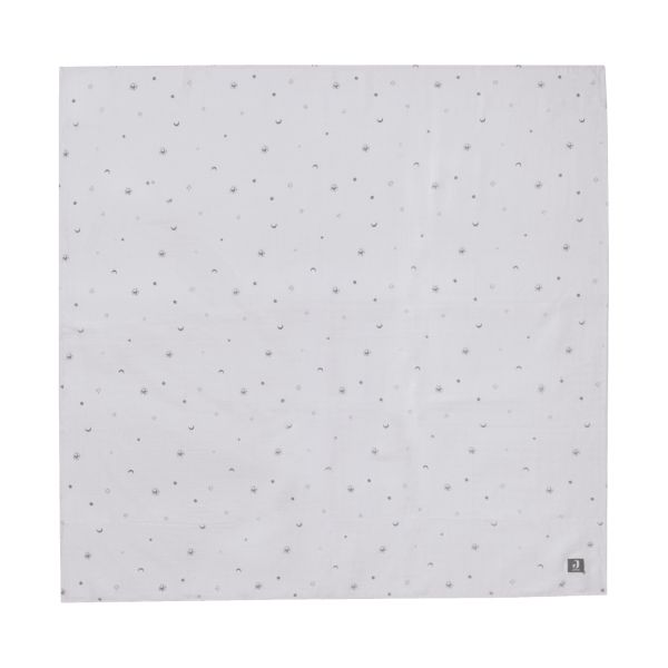 Jollein Hydrofiel Multidoek Stargaze Leaf Green 115x115cm 2-Pack