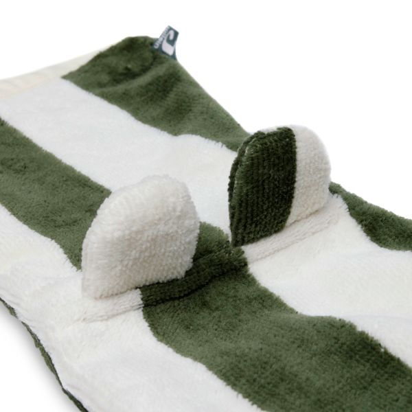 Jollein Washand Stripe Terry Leaf Green