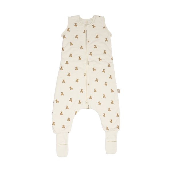 Jollein Teddy Bear Slaapzak met Voeten en Afritsbare Mouwen - 104/110 cm Jollein Teddy Bear Slaapzak met Voeten en Afritsbare Mouwen - 104/110 cm