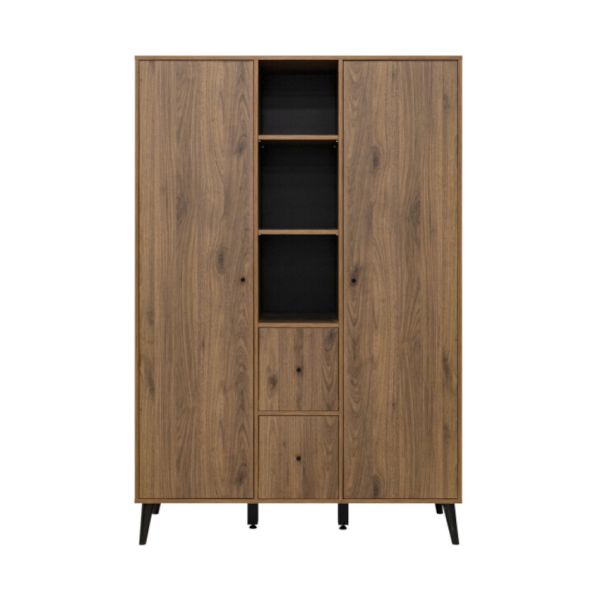 Bopita 2-Deurskast XL - Zara - Walnoot Bopita 2-Deurskast XL - Zara - Walnoot