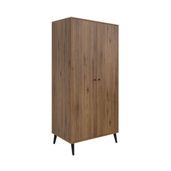 Bopita Ledikant 60x120 - Commode XL - 2 Deurskast - Zara - Walnoot Bopita Ledikant 60x120 - Commode XL - 2 Deurskast - Zara - Walnoot