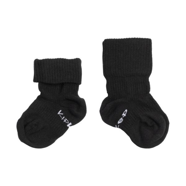 KipKep Blijf-Sokjes - 2-6 Mnd - 2-Pack - Black Stripes KipKep Blijf-Sokjes - 2-6 Mnd - 2-Pack - Black Stripes