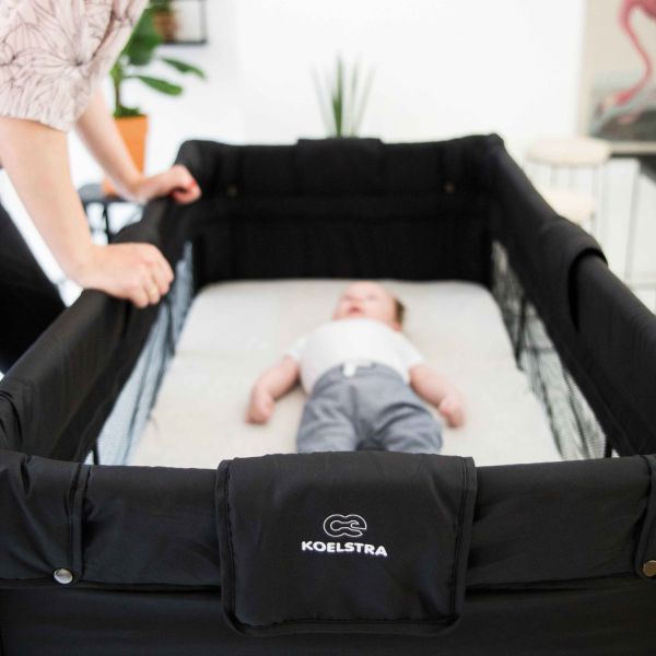 Koelstra Travelsleeper T5 Campingbedje Incl. Verhoger - Zwart