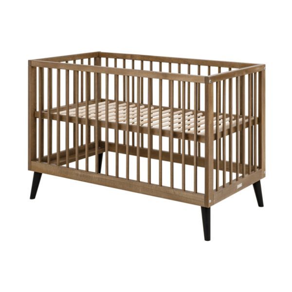 Bopita Ledikant 60x120 - Commode XL - 2 Deurskast - Zara - Walnoot Bopita Ledikant 60x120 - Commode XL - 2 Deurskast - Zara - Walnoot