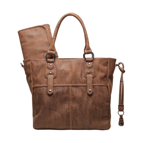 Little Company Diaperbag Vienna Cognac