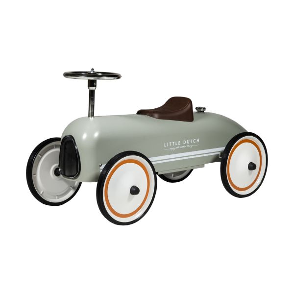Little Dutch Retro Loopauto Olive