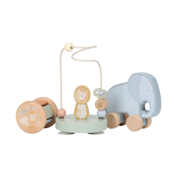 Little Dutch Safari Friends Houten Giftset Little Dutch Safari Friends Houten Giftset