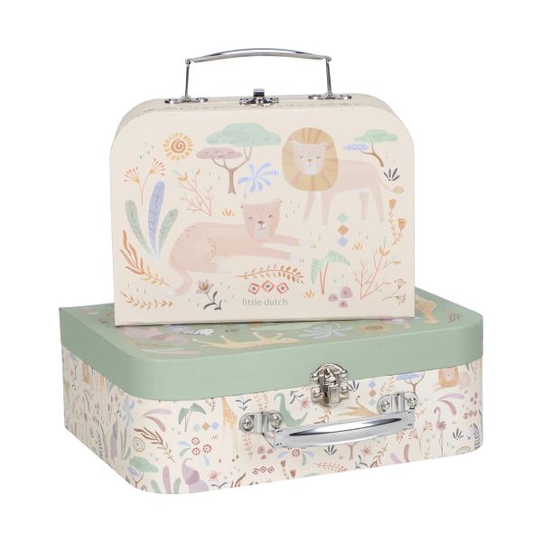 Little Dutch Safari Friends Kofferset Little Dutch Safari Friends Kofferset