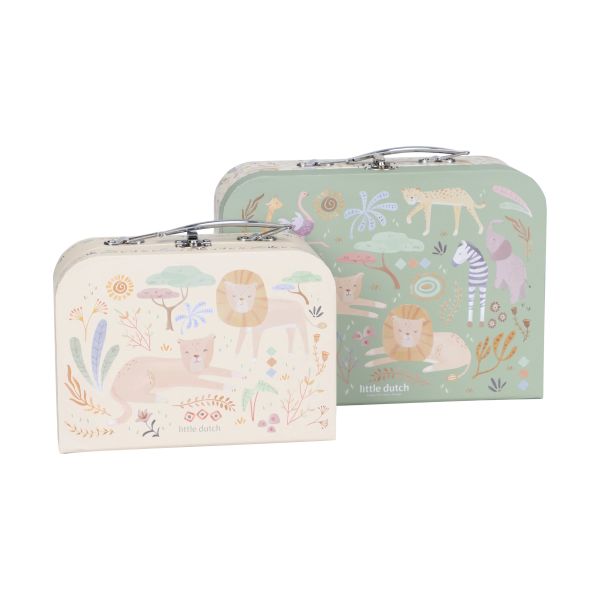 Little Dutch Safari Friends Kofferset Little Dutch Safari Friends Kofferset