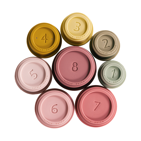 Little Dutch Stapelbekers Roze