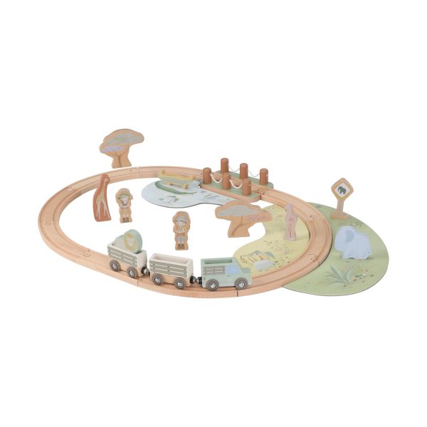 Little Dutch Safari Friends Treinset Little Dutch Safari Friends Treinset