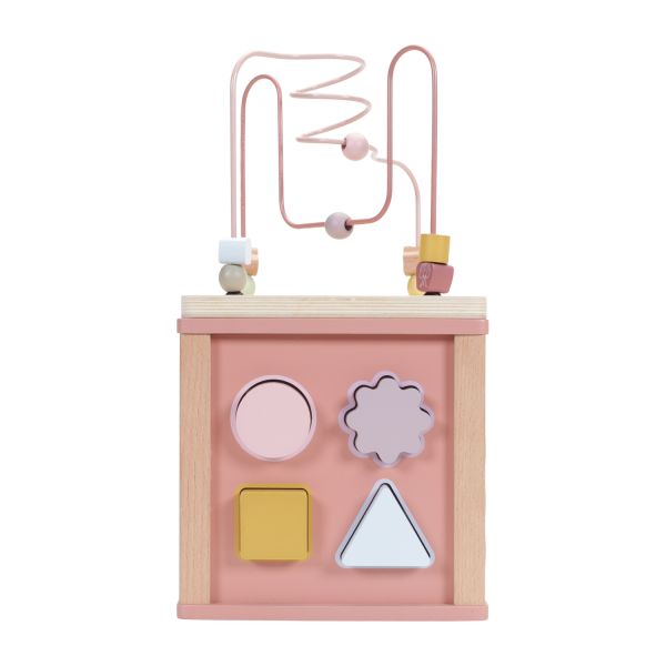 Little Dutch Activiteitenkubus Pink Little Dutch Activiteitenkubus Pink