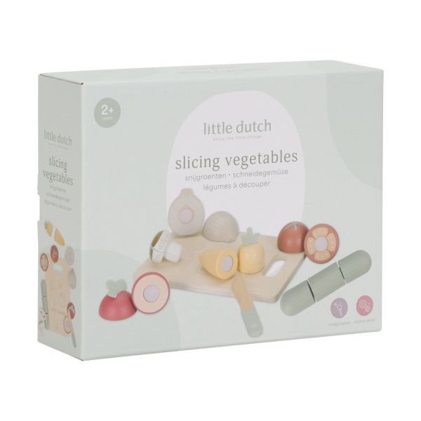 Little Dutch Snijgroente - Houten Speelset Little Dutch Snijgroente - Houten Speelset