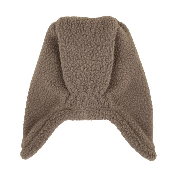 Lodger Hatter Muts - 0-3 Mnd - Teddy Fleece - Buffalo Lodger Hatter Muts - 0-3 Mnd - Teddy Fleece - Buffalo