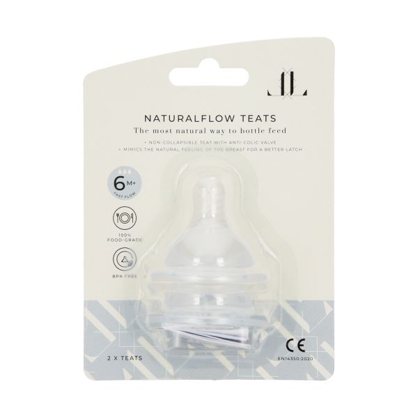 Lola & Lykke Tepelspenen 2-Pack 6mnd+ Lola & Lykke Tepelspenen 2-Pack 6mnd+