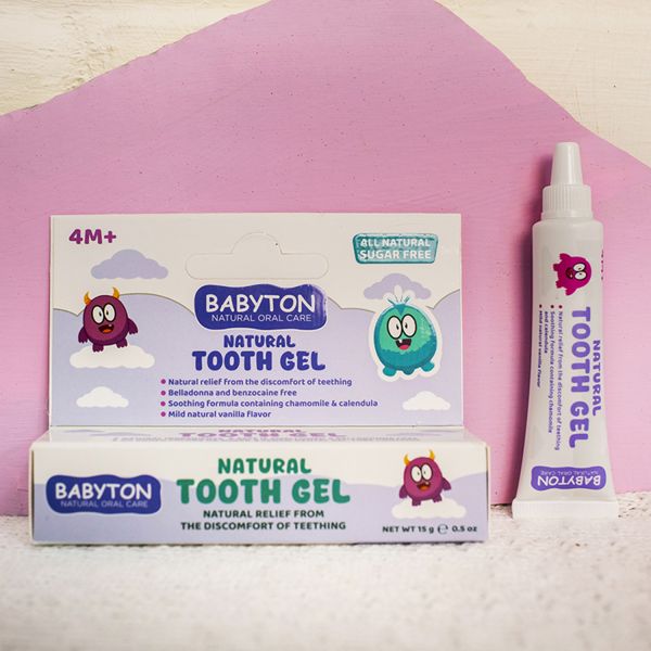 Babyton Natuurlijke Tandgel - 15 Gram Babyton Natuurlijke Tandgel - 15 Gram