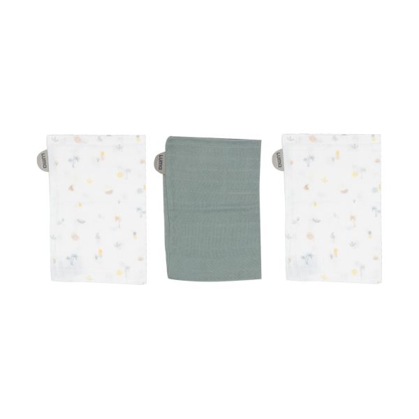 Luma Washand Tropical Island 3-Pack