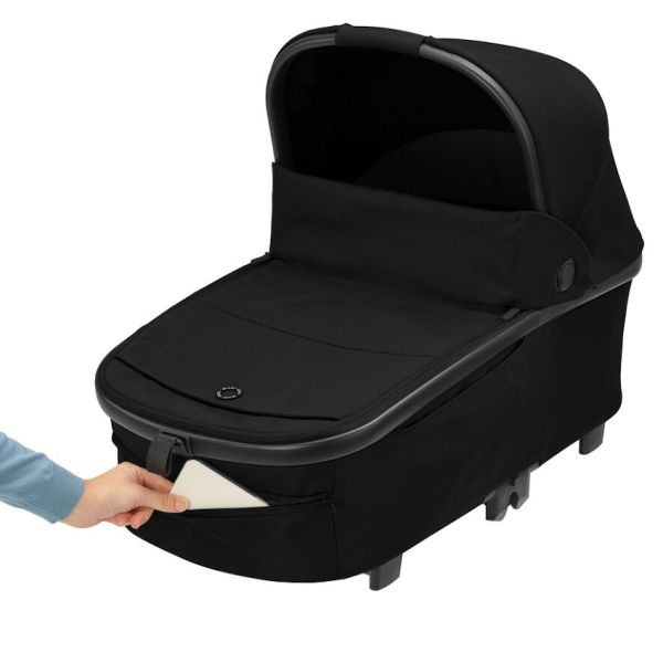 Maxi-Cosi Lila XP Plus Kinderwagen 2-in-1 - Essential Black (Black Frame & Black Leather) Maxi-Cosi Lila XP Plus Kinderwagen 2-in-1 - Essential Black (Black Frame & Black Leather)