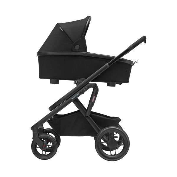 Maxi-Cosi Lila XP Plus Kinderwagen 2-in-1 - Essential Black (Black Frame & Black Leather) Maxi-Cosi Lila XP Plus Kinderwagen 2-in-1 - Essential Black (Black Frame & Black Leather)