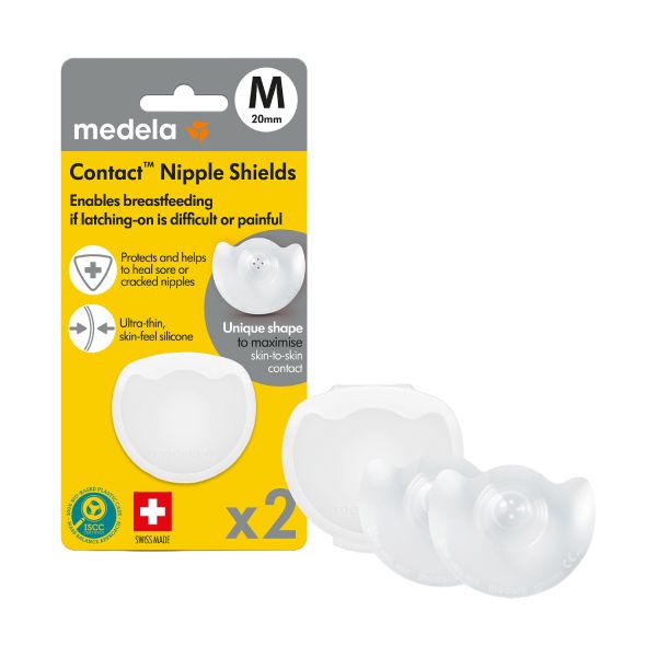 Medela Contact Tepelhoedjes Medium Incl. Doosje