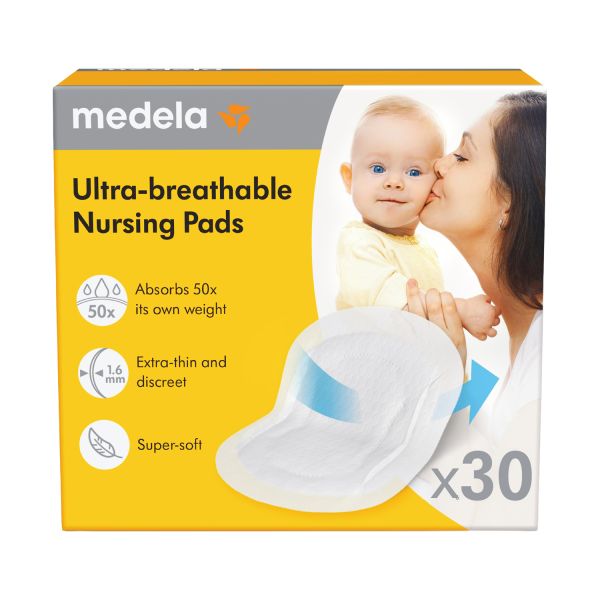 Medela Zoogcompressen Ultra Ademend (30 stuks) Medela Zoogcompressen Ultra Ademend (30 stuks)