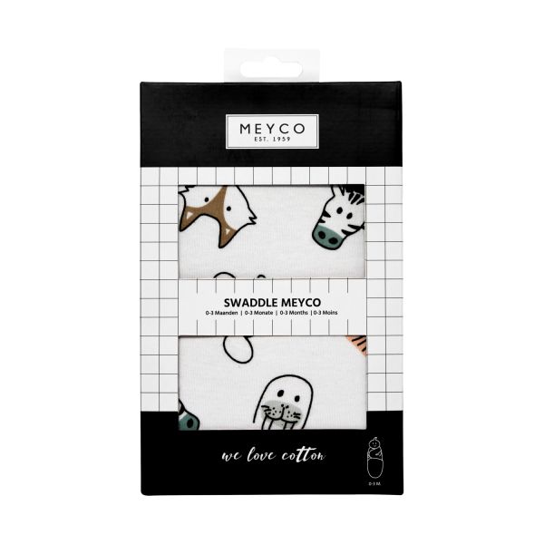 SwaddleMeyco Animal 0-3 Maanden