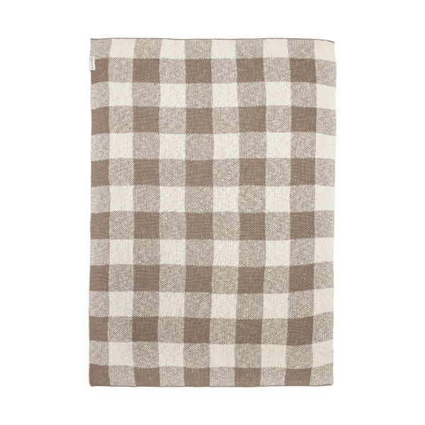Meyco Block Wiegdeken - 75 x 100 cm - Dark Taupe