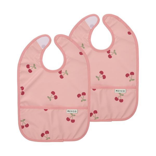 Meyco Slab Met Opvangbak - 2 Stuks - Soft Rose / Purple Pink Meyco Slab Met Opvangbak - 2 Stuks - Soft Rose / Purple Pink