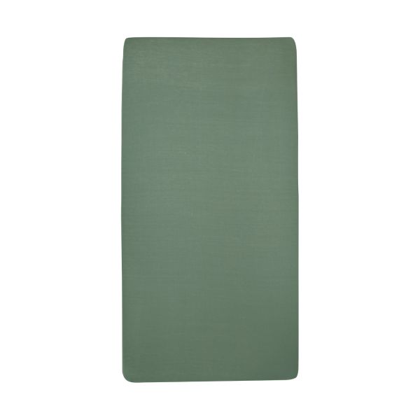 Meyco Juniorhoeslaken Jersey Forest Green<br/ >70 x 140/150 cm Meyco Juniorhoeslaken Jersey Forest Green<br/ >70 x 140/150 cm