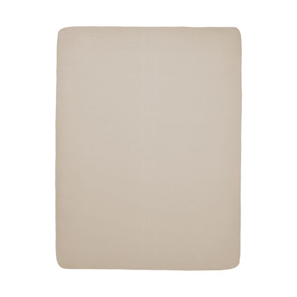 Meyco Hoeslaken Boxmatras Jersey Sand 75 x 95 cm