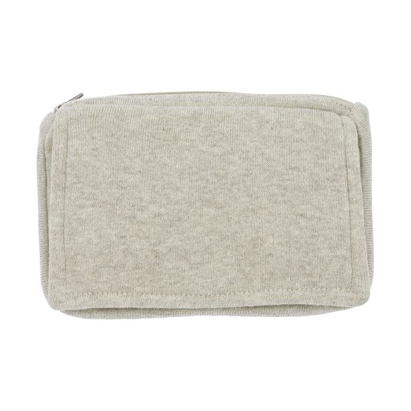 Meyco Billendoekjesetui Knit Basic Sand Melange Meyco Billendoekjesetui Knit Basic Sand Melange