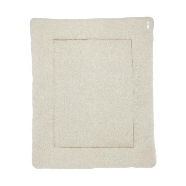 Meyco Basic Knit Parklegger - 77 x 97 cm - Sand Melange Meyco Basic Knit Parklegger - 77 x 97 cm - Sand Melange