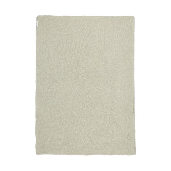Meyco Wiegdeken Knit Basic Sand Melange Teddy 75x100cm
