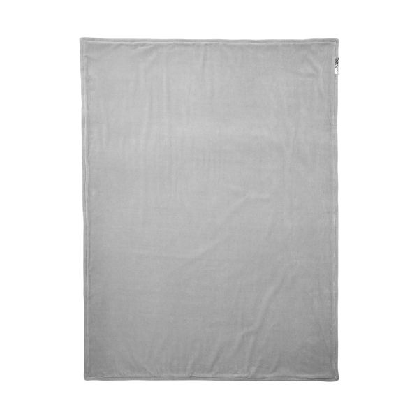 Meyco Ledikantdeken Knit Basic Grijs Met Velvet 100 x 150 cm Meyco Ledikantdeken Knit Basic Grijs Met Velvet 100 x 150 cm