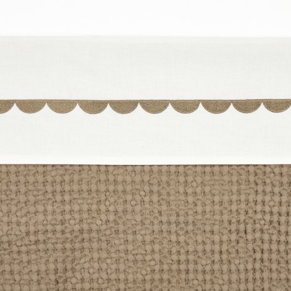 Meyco Ledikantlaken Arc - 100 x 150 cm - Taupe Meyco Ledikantlaken Arc - 100 x 150 cm - Taupe