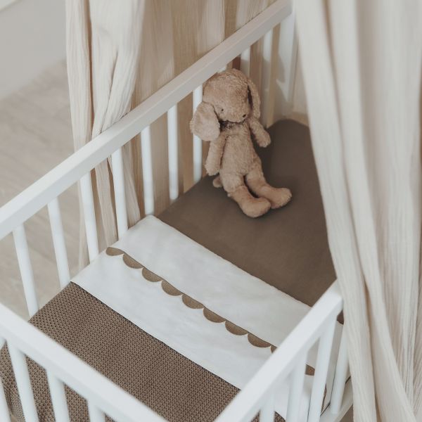 Meyco Wieglaken Arc - 75 x 100 cm - Taupe Meyco Wieglaken Arc - 75 x 100 cm - Taupe