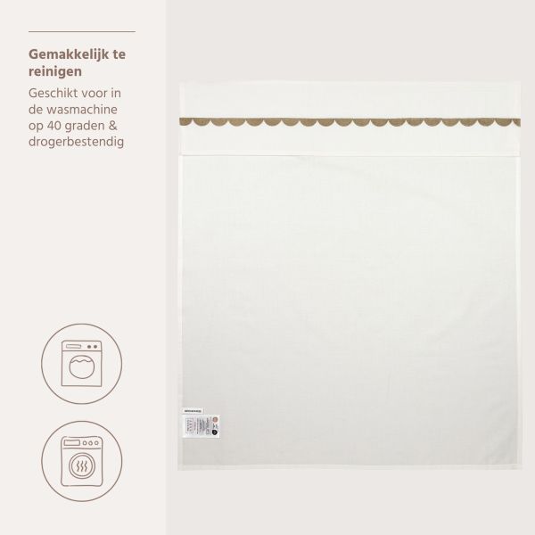 Meyco Wieglaken Arc - 75 x 100 cm - Taupe Meyco Wieglaken Arc - 75 x 100 cm - Taupe
