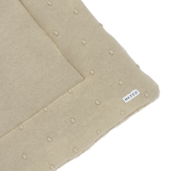 Meyco Mini Knots Parklegger - 77 x 97 cm - Sand