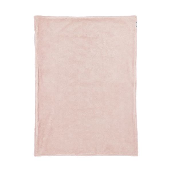 Meyco Ledikantdeken Mini Knots Soft Pink Fleece 100x150cm
