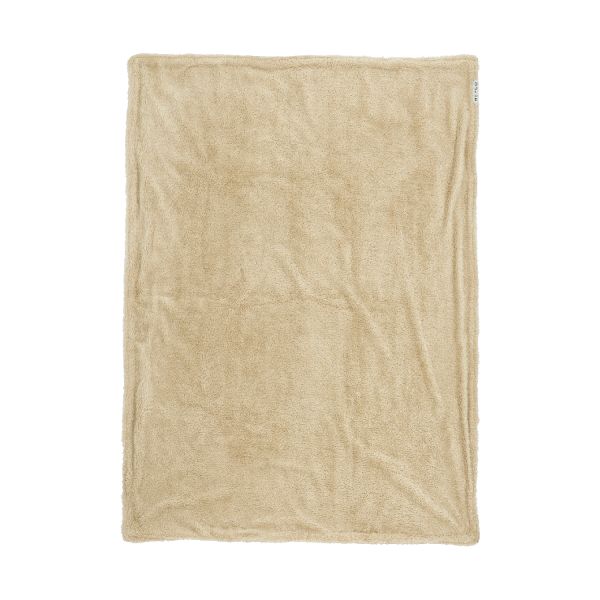 Meyco Wiegdeken Mini Knots Sand Teddy 75 x 100 cm Meyco Wiegdeken Mini Knots Sand Teddy 75 x 100 cm