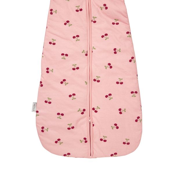 Meyco Slaapzak Gevoerd Met Afritsbare Mouwen - Cherry - Soft Rose - 60 cm